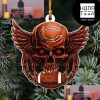 NFL Cincinnati Bengals Football Skull Logo Unique 2023 Christmas Ornament