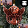 NFL Chicago Bears Football Skull Logo Unique 2023 Christmas Ornament