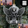 NFL Los Angeles Chargers Football Skull Logo Unique 2023 Christmas Ornament