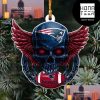 NFL Minnesota Vikings Football Skull Logo Unique 2023 Christmas Ornament