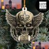 NFL New York Giants Football Skull Logo Unique 2023 Christmas Ornament