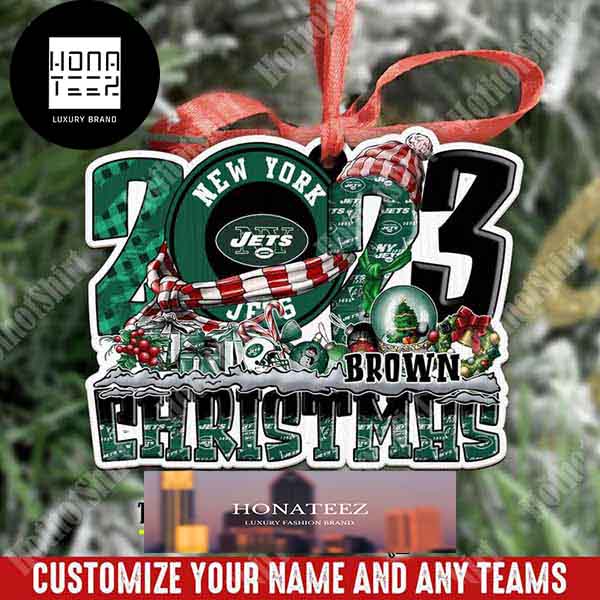 New York Jets Christmas Tree Ornaments