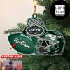 NFL New York Jets Personalized 2023 Christmas Trees Ornament