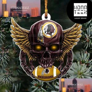 NFL Washington Redskins Xmas American US Eagle 2023 Christmas Ornament