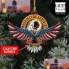 NFL Washington Redskins Xmas American US Eagle 2023 Christmas Ornament