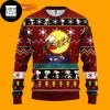 Peanuts Road Christmas Tree And Reindeer Patterns 2023 Christmas Ugly Sweater