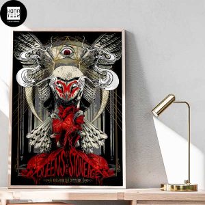 Queens Of The Stone Age Oklahoma City September 27 2023 The Monster Hug A Heart Fan Gifts Home Decor Poster Canvas