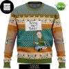 Rick And Morty Christmas Dancing Full Red 2023 Ugly Sweater