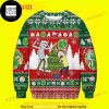 Rick And Morty Christmas Dancing Full Red 2023 Ugly Sweater