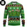 Rick and Morty Happy Human Holiday 2023 Ugly Christmas Sweater