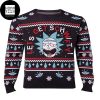 Rick And Morty Merry Rickmas Fk Nuts 2023 Ugly Christmas Sweater