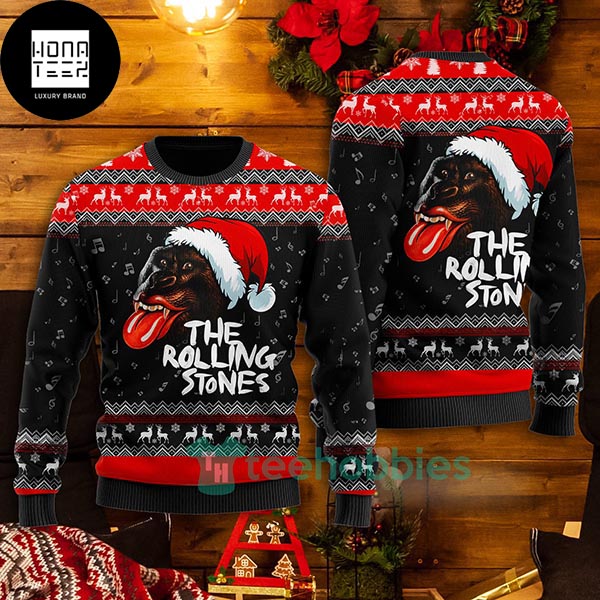 Rolling Stones X Crazy Monkey 2023 Ugly Christmas Sweater