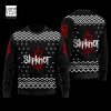Slipknot Band Goat Skull And Snowflakes 2023 Ugly Christmas Sweater