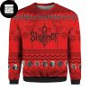 Slipknot White Goat And Red Logo 2023 Ugly Christmas Sweater