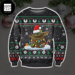 Star Wars Baby Yoda Happy Xmas Occasion 2023 Ugly Christmas Sweater