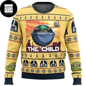 Star Wars Baby Yoda The Child Mandalorion 2023 Ugly Christmas Sweater