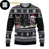 Star Wars Darth Vader Black Pattern Xmas Gifts 2023 Ugly Christmas Sweater