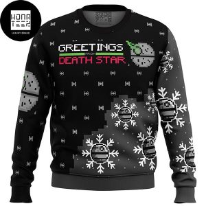 Star Wars Greetings From Death Star 2023 Ugly Christmas Sweater