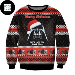 Star Wars Merry Sithmas Darth Vader 2023 Ugly Christmas Sweater