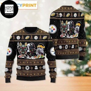 Star Wars Pittsburgh Steelers 2023 Ugly Christmas Sweater