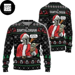 Star Wars The Santalorian Spit It Out 2023 Ugly Christmas Sweater