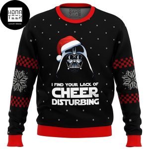 Star Wars Vader Lack Of Cheer 2023 Ugly Christmas Sweater