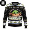 Star Wars Winter Millennium Falcon Blue Navi 2023 Ugly Christmas Sweater