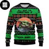 Star Wars Yoda EFF YOU SEE KAY Funny 2023 Ugly Christmas Sweater