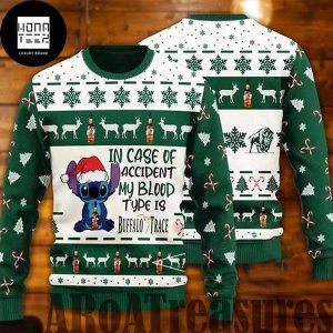 Stitch In Case Of Accident 2023 Ugly Christmas Sweater