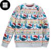 Stitch Sing Hohoho Reindeer Patterns 2023 Ugly Christmas Sweater