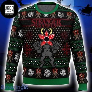 Stranger Things Demogorgon Stranger 2023 Ugly Christmas Sweater