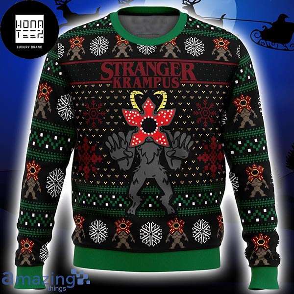 Maglione Di Natale Ufficiale Stranger Things - Demogorgon Ugly Christmas Sweater - Multicolore - 100% Acrilico