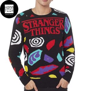 Stranger Things Spencer Light Up 2023 Ugly Christmas Sweater
