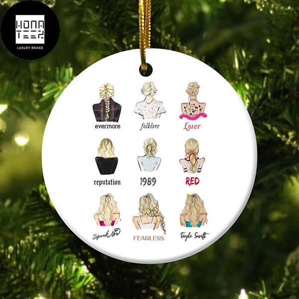 Taylor Swift In This Car We Listen To Taylor Version 2023 Christmas Tree  Decorations Ornament - Honateez