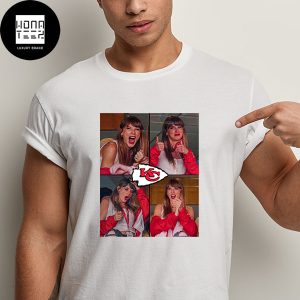 Taylor Swift Watching The The Kansas City Chiefs Win So Hot Fan Gifts Classic T-Shirt