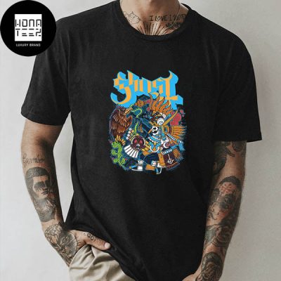 The Band Ghost Mexico City Ritual 18 September 2023 Fan Gifts Classic T ...