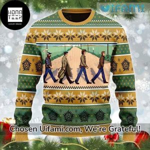 The Beatles Walk Across The Field 2023 Ugly Christmas Sweater