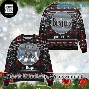 The Beatles Walk Across The Street 2023 Ugly Christmas Sweater