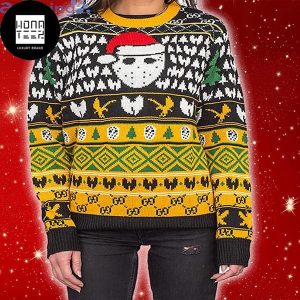 Wu Tang Face Symbol 2023 Xmas Gifts Ugly Christmas Sweater