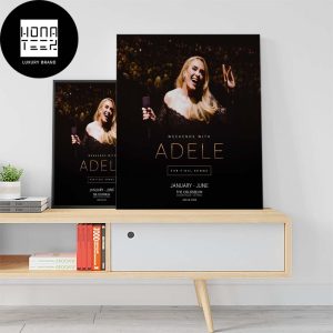Adele Weekends With Adele The Final Shows Fan Gifts Home Decor Poster Canvas