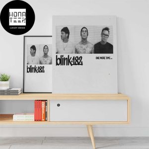 Blink-182 One More Time Album Cover Fan Gifts Home Decor Poster Canvas