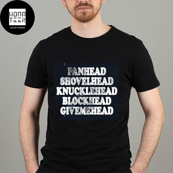 Blonded Panhead Knucklehead Blockhead Givemehead Fan Gifts Classic T-Shirt
