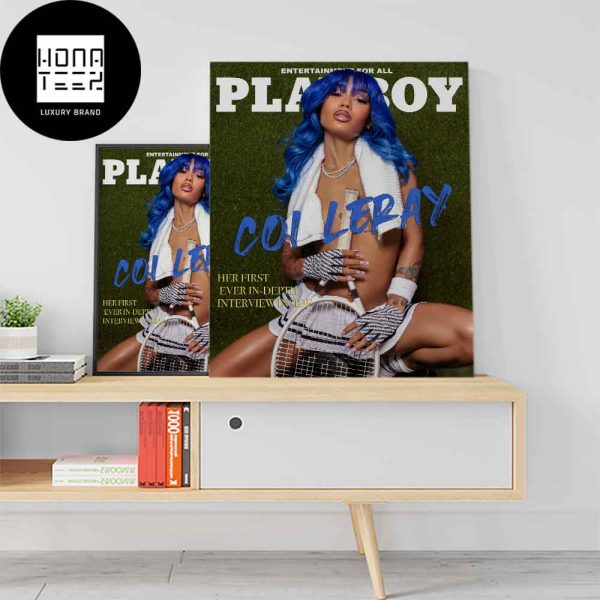 Coi Leray Play Boy Magazine Entertainment For All Fan Gifts Home Decor Poster Canvas