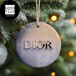 Dior Gradient Color Luxury 2023 Christmas Ornament