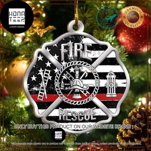 Firefighter Rescue 2023 Christmas Tree Ornament