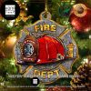 Firefighter Safety Clothings Your Name 2023 Christmas Tree Ornament