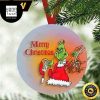 Grinch Denver Broncos NFL Funny Tree Decoration 2023 Christmas Ornament