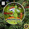 Grinch Detroit Lions NFL Funny Tree Decoration 2023 Christmas Ornament