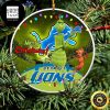 Grinch Denver Broncos NFL Funny Tree Decoration 2023 Christmas Ornament