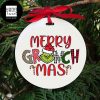 Grinch Merry Christmas Starbuck Style 2023 Christmas Ornament